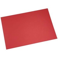 Läufer Schreibunterlage 38444, Scala, rot, Echt Leder, blanko, 65 x 45cm
