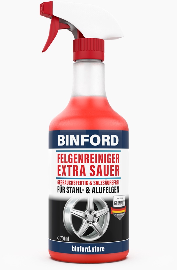 BINFORD Felgenreiniger EXTRA SAUER (750 ml)