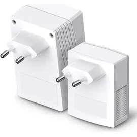 TP-Link TL-WPA4221 KIT (600 Mbit/s IEEE 802.11b,IEEE 802.11g,IEEE 802.11n,IEEE 802.3,IEEE 802.3u Typ C Schnelles Ethernet 10,100 Wi-Fi Powerline Extender Starter Kit