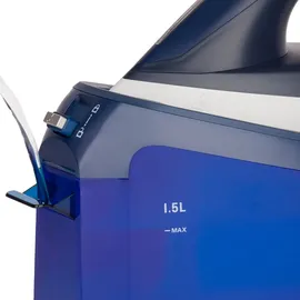 h.koenig Dampf-Bügelstation V7 blau