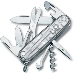 Victorinox Climber Taschenmesser - silver transparent