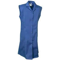 Planam Mantel "BW" ohne Arm Damen Berufsmantel Baumwolle ärmellos, kornblau