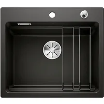 Blanco Etagon 6 schwarz + Excenterbetätigung + InFino