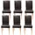 MCW Esszimmerstuhl Littau Leder braun 6er Set