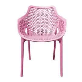 Trisens Gartensessel 46 x 44 x 82 cm rosa 3 St. 12210