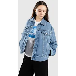Carhartt WIP Stamp Jacke stamp print / blue Gr. L