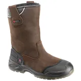 Baak Sicherheitsschlupfstiefel Hercules Gr.44 braun S3 SRC WR EN20345 Leder BAAK Sicherheitsschuhe,