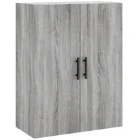 VidaXL Wandschrank Grau Sonoma 69,5x34x90 cm