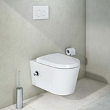 Vitra Options Wand-Tiefspül-WC 5176B003-1684 35,5x57,0cm, weiß, mit Bidetfunktion, mit integr. Armatur,