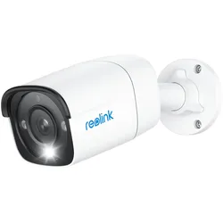 REOLINK Überwachungskamera "P340 - 12MP PoE Überwachungskamera Aussen mit farbiger Nachtsicht", weiß, B:12,2cm H:10,5cm T:19,6cm, Überwachungskameras, Personen-/Fahrzeug-/Haustiererkennung, Zwei-Wege-Audio, Zeitraffer