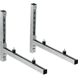 Fischer Konsolenset mit Lärmschutz KSU S - 450, 2 Stück