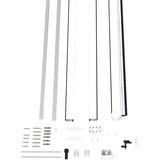 hecht International Insektenschutzrollo SMART, transparent, grau