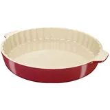 Staub Keramik, Tarteform (30cm) cherry