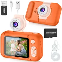 ARNSSIEN Digitalkamera für 3-12 Jahre alte Jungen/Mädchen mit 180° Flip-Objektiv, 2,4" Kinder Selfie Digitalkamera für Kleinkinder mit Video, Weihnachten Geburtstag Festival Geschenke für Kinder,X101