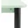 Tom Tailor Esstisch TOM TAILOR HOME "COLOR TABLE", fresh sage 08, schwarz 01, fresh sage 08, B:140cm H:76cm T:90cm, Tische, Esstisch, Esstisch, 4-Fuß, 3 Größen, 3 Dekorfarben, 4 Fußfarben, ABS-Kante