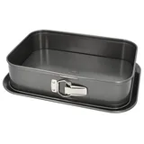 Birkmann Easy Baking, rechteckige Springform 34 x 23,5 cm, mit Marken-Antihaftbeschichtung und Auslaufschutz durch überstehenen Rand, PFOA-frei, 5 Jahre Garantie, 881716