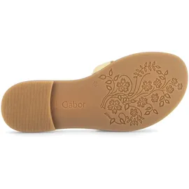Gabor "Pantolette", Damen, gelb, Schuhe Pantolette