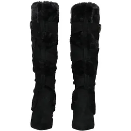 Steve Madden Stiefel Leder/Textil | Schwarz 39