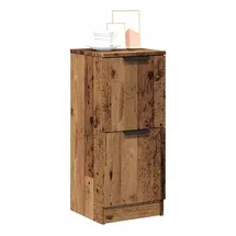 vidaXL Sideboard Altholz-Optik 30x30x70 cm Holzwerkstoff