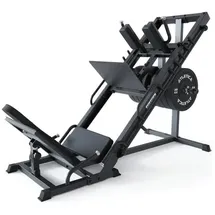 Atletica Beinpresse Hackenschmidt Combo 2-1 Gerät | Geringe Stellfläche schwarz No Size