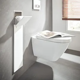 EMCO Asis Pure WC-Modul Unterputz, Anschlag rechts, alpin-weiss
