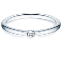Trilani Ring Sterling Silber Zirkonia in 50 Damen