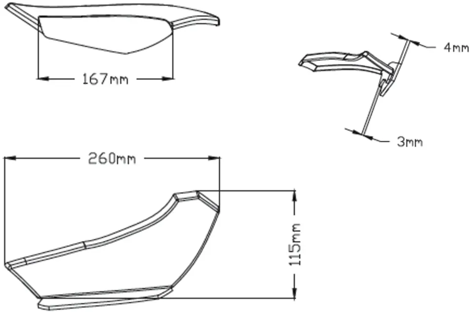 Puig Sport Downforce Seitenspoiler