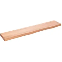 vidaXL Wandregal 100 x 20 x 4 cm Hellbraun