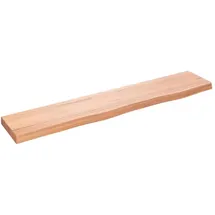 vidaXL Wandregal 100 x 20 x 4 cm Hellbraun