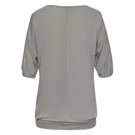 LASCANA Strandshirt Damen grau-bedruckt Gr.40/42