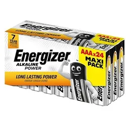 Energizer Alkaline Power AAA Micro LR03 Alkaline Batterie - 24er Verpackung