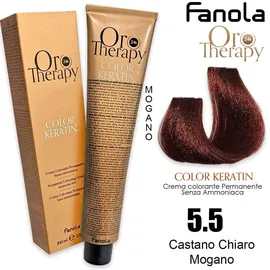 Fanola Oro Puro Therapy 5.5 hellbraun 100 ml