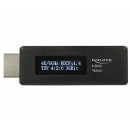 Delock 63327 - Delock Adapter HDMI Tester EDID Information, OLED