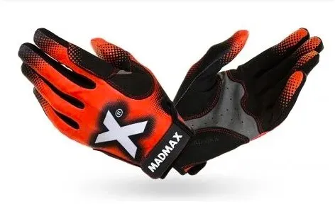 Fitness-Handschuhe MadMax  Rukavice Crossfit MXG101 XXL - Schwarz,Rot