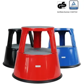 Dönges Rollhocker Metall rot