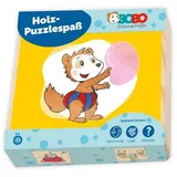 Trötsch Verlag Trötsch Bobo Siebenschläfer Erster Puzzlespaß Holzpuzzle