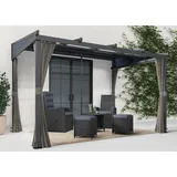 Konifera Anbaupavillon 3,6 x 2,4 m Grau