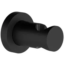 CHRIS BERGEN Handbrausehalter, Messing, schwarz matt