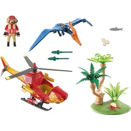 Playmobil The Explorers Helikopter mit Flugsaurier 9430