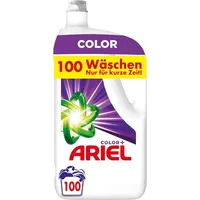 Ariel Flüssigwaschmittel, 100 Waschladungen, Color+  =0,30€/WL