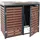 Proregal Mülltonnenbox 124 x 134 x 84 cm braun