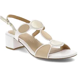 Weiße Sandalen Marco Tozzi Absatzschuhe, 39
