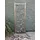 Köhko Wasserwand Edelstahl Blättenform 97CM mit LED-Beleuchtung