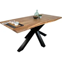 Sam TIM 300 x 77 x 100 cm Akazie naturbelassen/schwarz