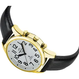 Master Time Sprechende Funkuhr Leder 43 mm MTGA-10940-12L
