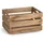 Zeller Aufbewahrungskiste Vintage 39 x 29 x 21,5 cm 29-tlg. braun