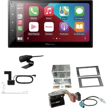 EHO Pioneer SPH-DA160DAB 2-DIN Autoradio Apple CarPlay Android Auto Bluetooth DAB USB passend für Ford Transit 2006-2013 anthrazit