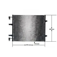 Mahle Klimakondensator AC 708 000S) für OPEL Vivaro A