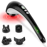 SNAILAX Perkussion Handmassagegerät mit Wärmefunktion