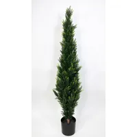 Seidenblumen Roß Zeder/Konifere Natura 150cm LA künstliche Pflanzen Kunstpflanzen